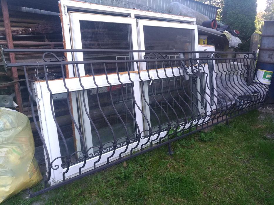 Barierka balustrada balkon taras ocynkowana kuta