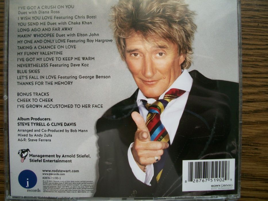 фирменный сд Rod Stewart