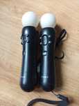 2 pady różdżki kontrolery ruchu PlayStation Move PS3 PS4 VR