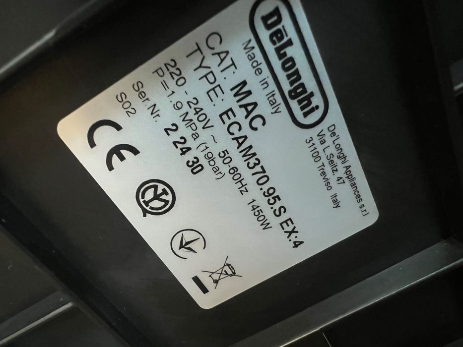 Ekspres do kawy De’Longhi Dinamica Plus ECAM 370.95.S
