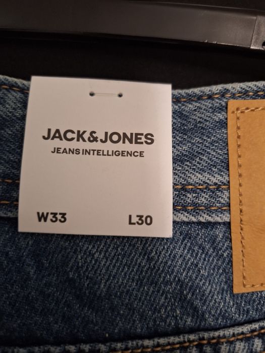 Jack&Jones, męskie spodnie dżinsowe, r. 33/30