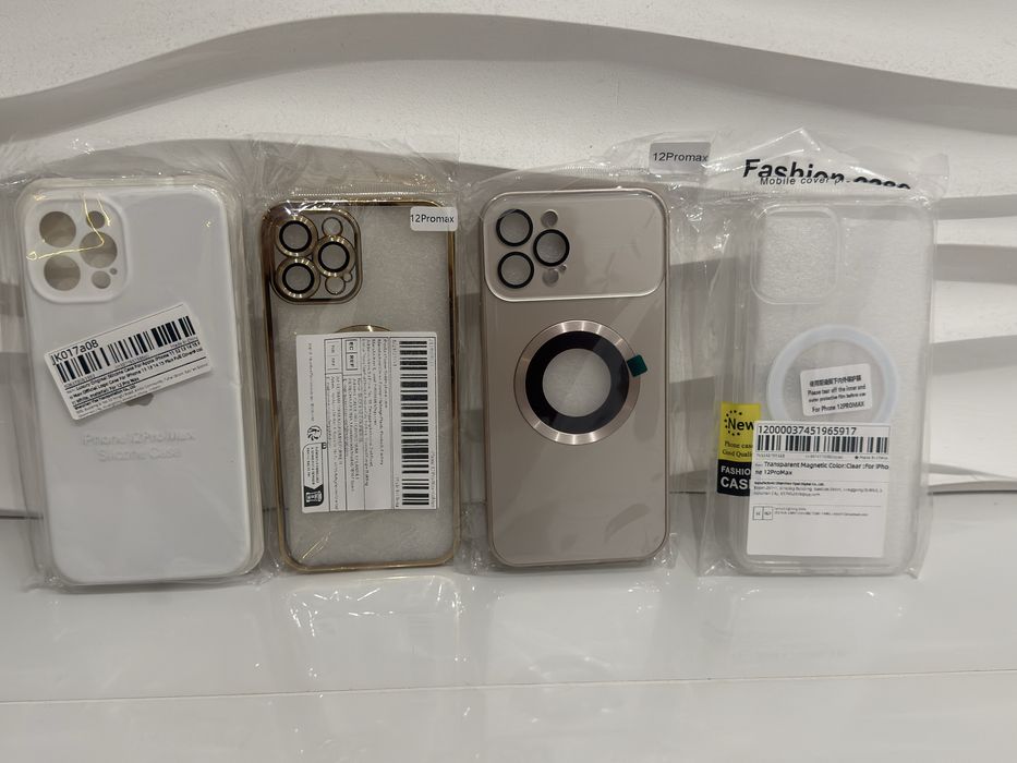Etui Case pokrowiec rózne modele 5 szt iPhone 12 pro Max