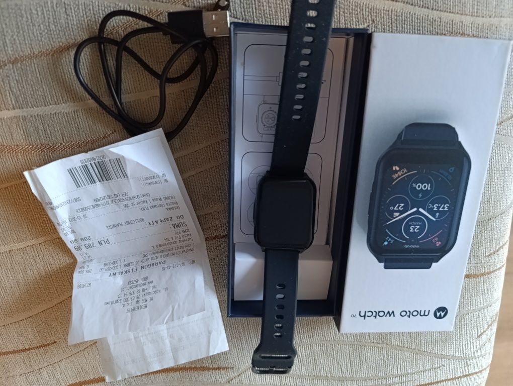 Smartwatch Motorola moswz70-pb