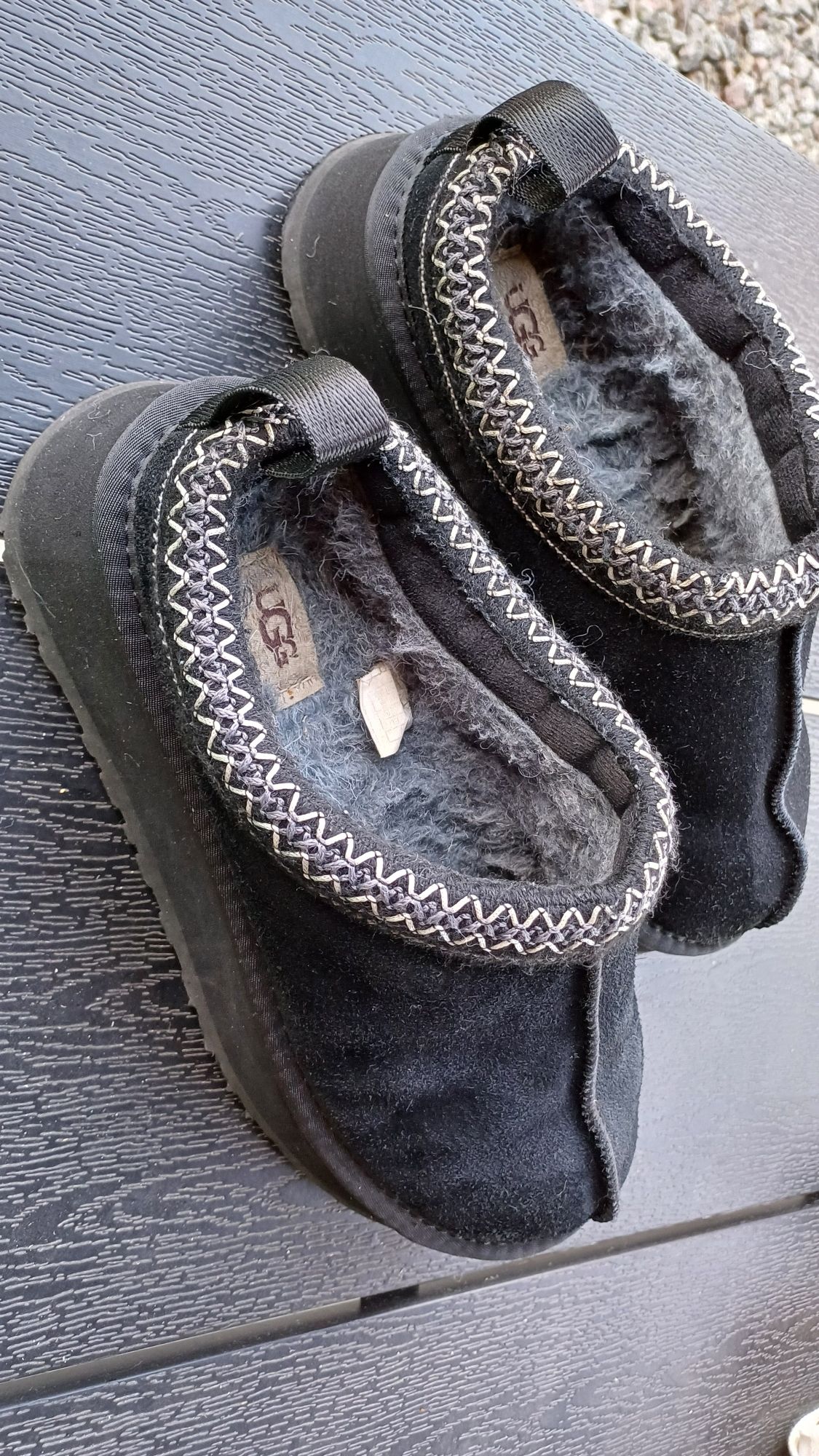 Ugg Tasman Platform Black