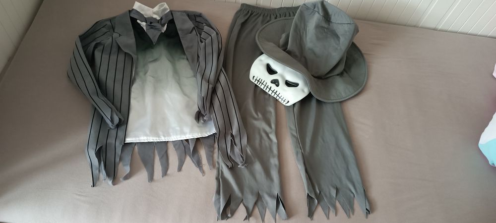 Strój 122 128 Przebranie Halloween hrabia drakula wampir oryginalny ;)