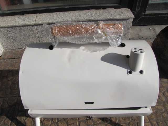 Przenośny grill na węgiel  składany, kempingowy, grill wędzarniczy