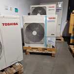 Klimatyzator Toshiba pompa ciepła NOWY 11.2kw mocy grzewczej kanałówka