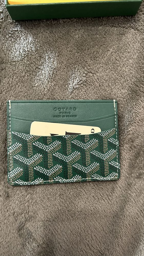 Carteira Goyard verde