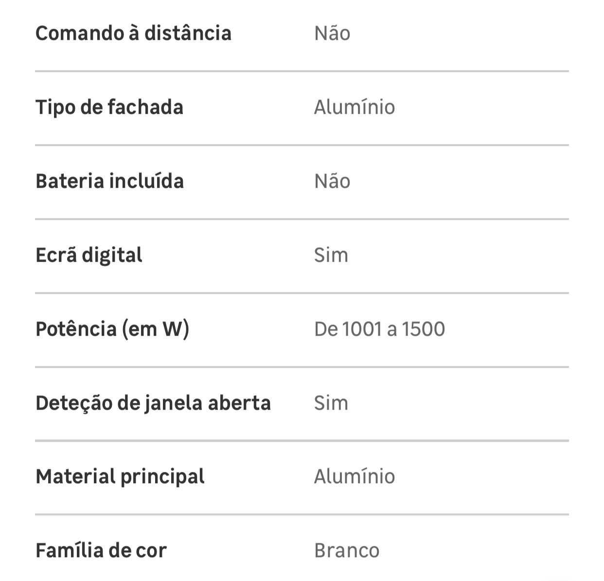 Aquecedor Bosch novo