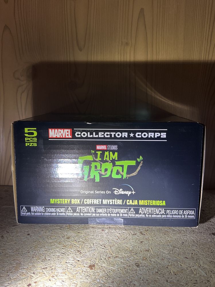 Sprowadzony z USA Collector Corps Box Marvel I Am Groot