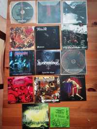 Płyty CD black metal heavy death czarny metal na sztuki lub w pakiecie