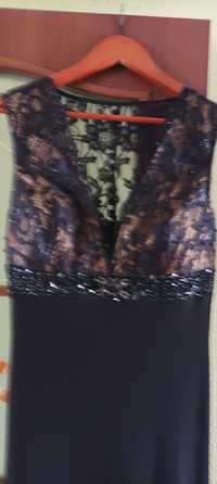 Плаття  сарафан з розрізом M - L