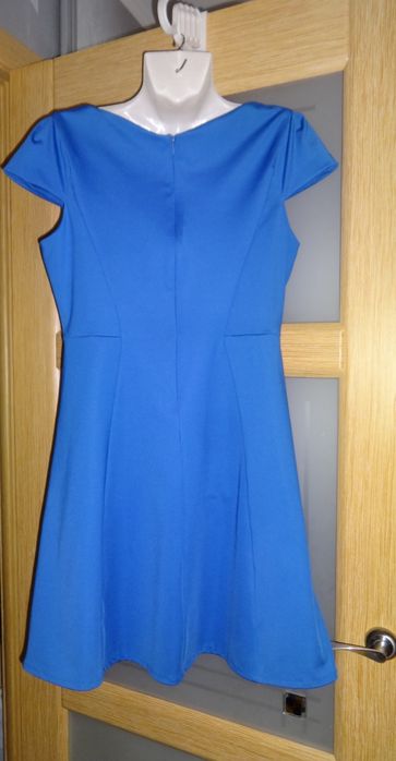 Next красивое нарядное синее женское платье 50 52 XL XXL