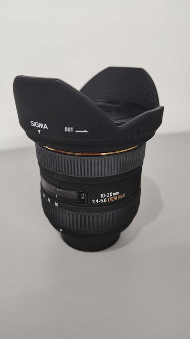 Obiektyw Sigma 10-20 mm f/4-5.6 EX DC HSM z mocowaniem Nikon F