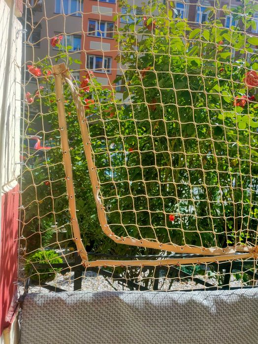 Siatka dla kota, siatka na balkon, taras, przed gołębiami, moskitiery