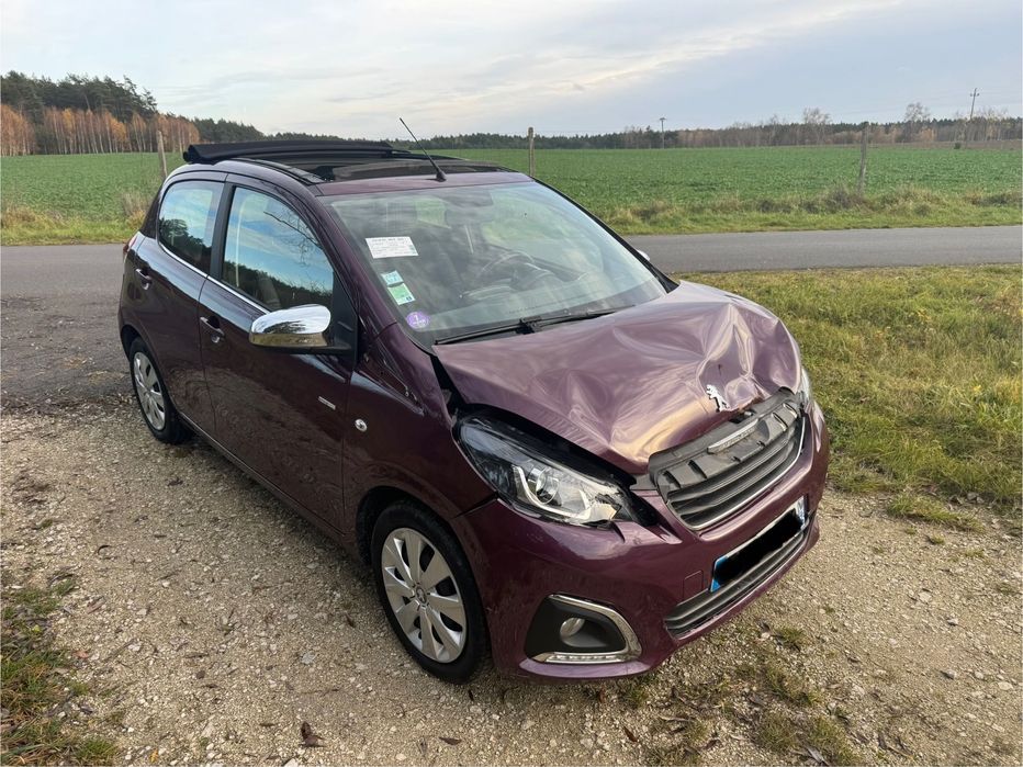 Peugeot 108Style klima51tkm benzyna otwierany dach piekny2018r