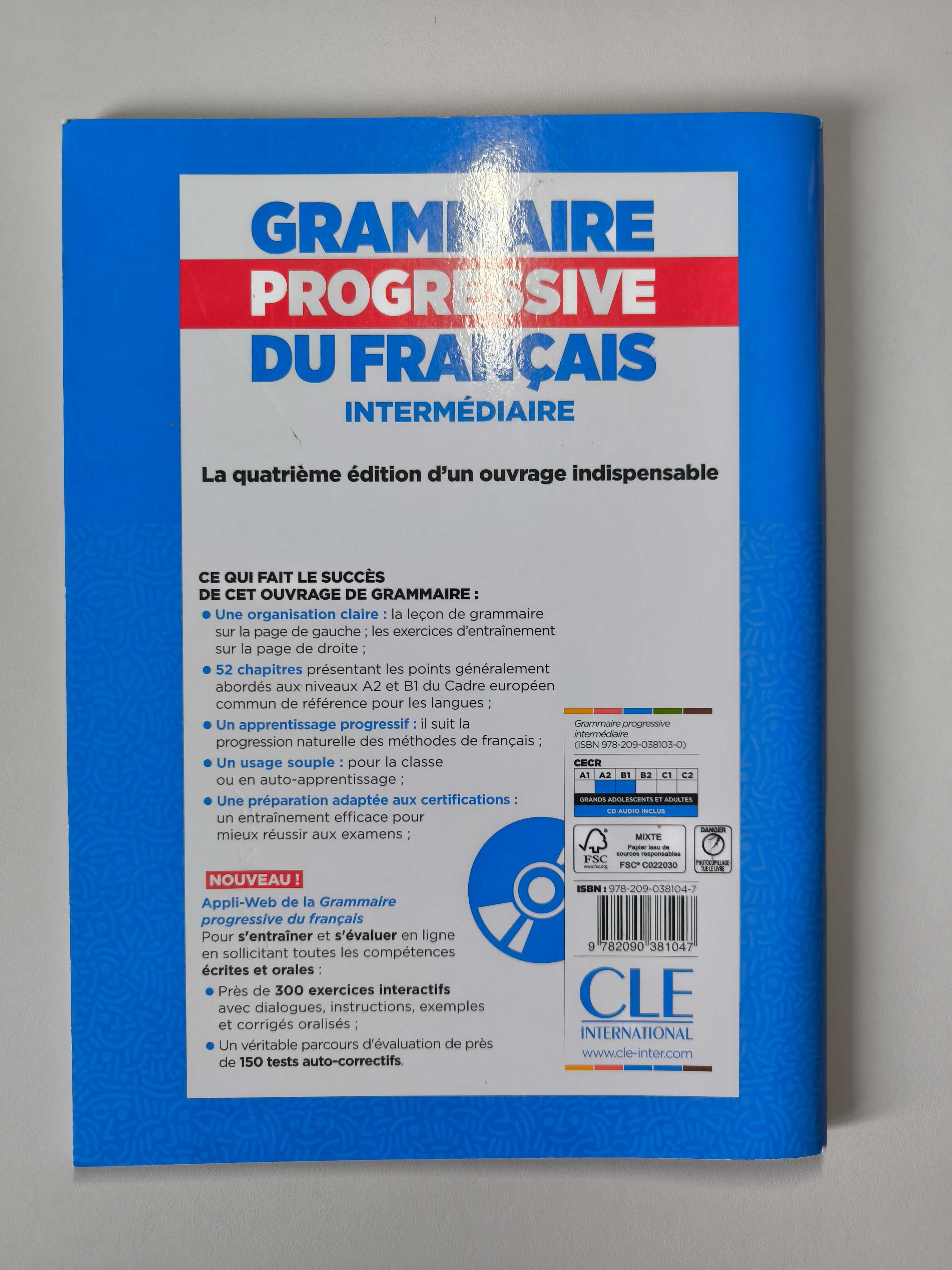 Grammaire progressive du français A2/B1. Klucz odpowiedzi