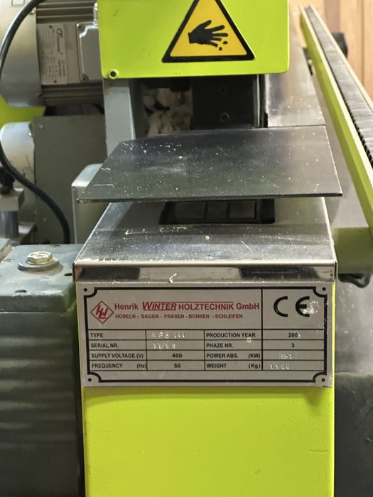 Okleiniarka Winter Holztechnik MFB-III | Rok 2008