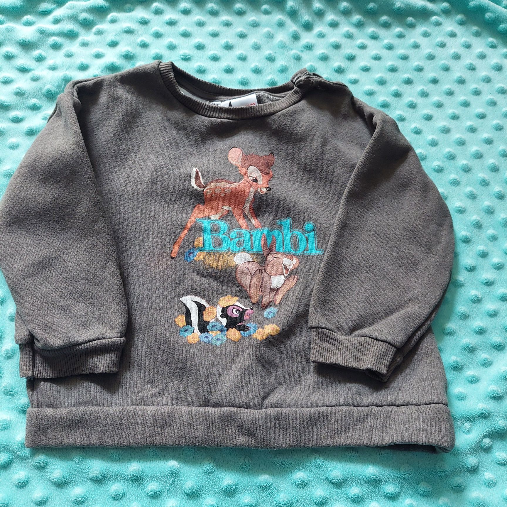 Bluza marki Zara z Bambi rozmiar 92