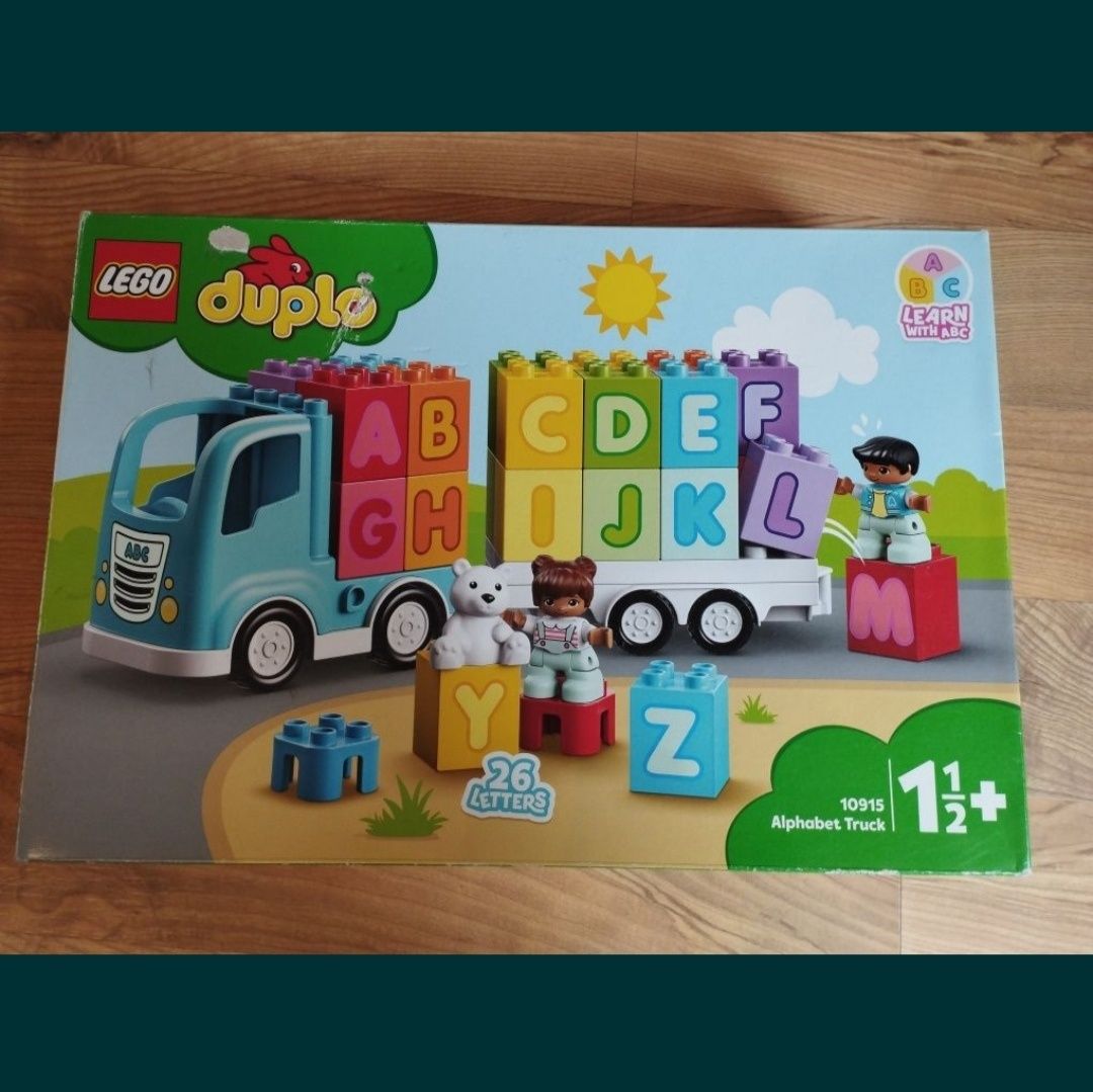LEGO Duplo ciężarówka z alfabetem 10915 klocki