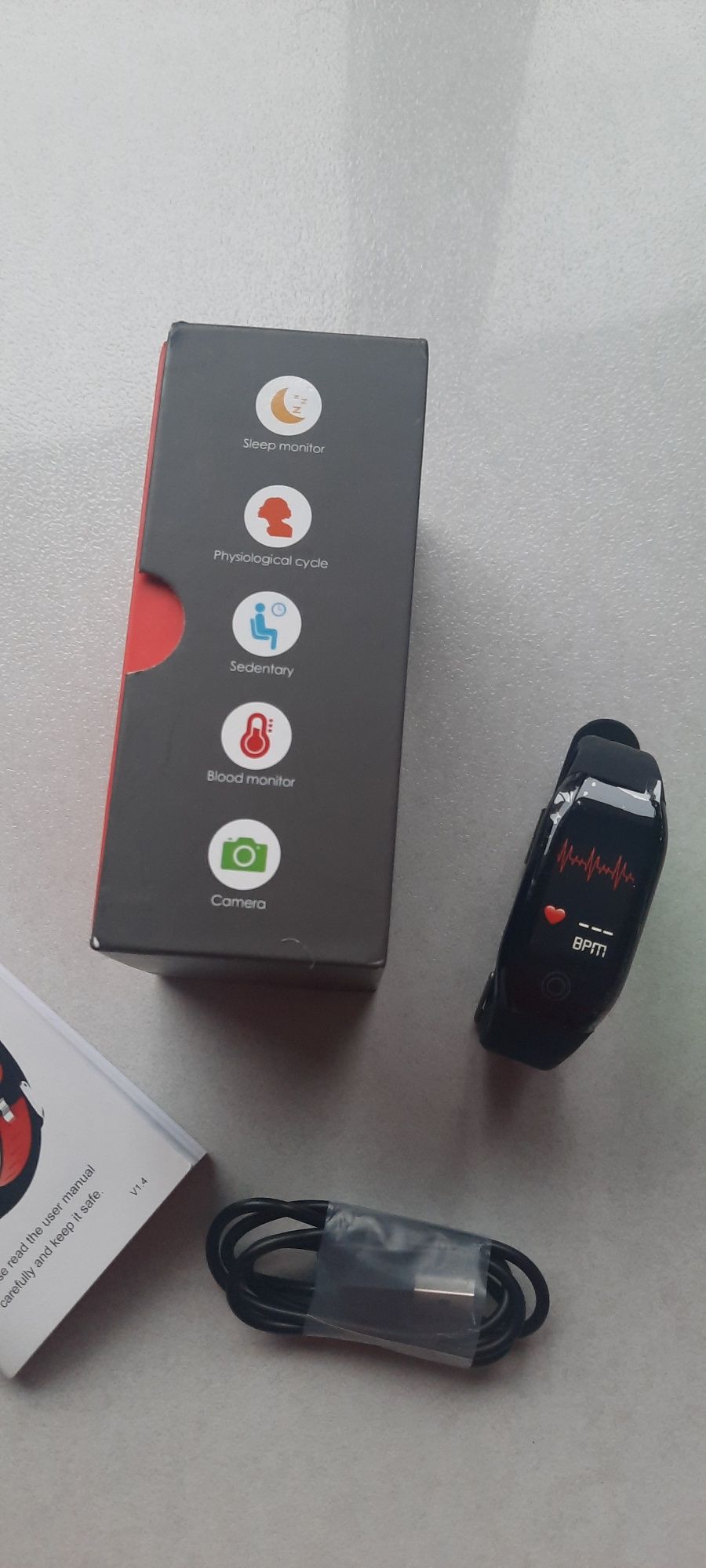 NOWY Smartwatch Tipmant F21 opaska zegarek krokomierz