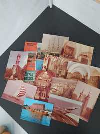 Zdjęcia pocztówki foldery prl z morza morze Bałtyk Pomorze pomorskie