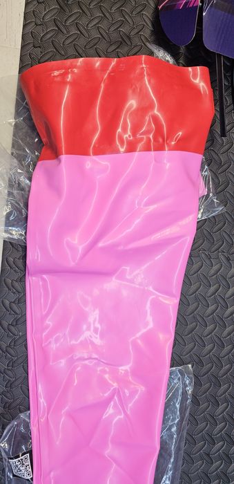 Latexowe pończochy xl/XXL nowe