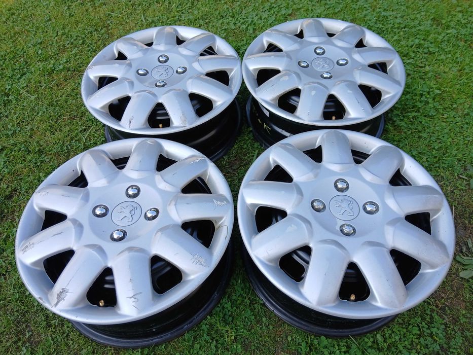 Felgi 15'' + kołpaki Citroen C3 C4 Berlingo C Elysee F-VAT