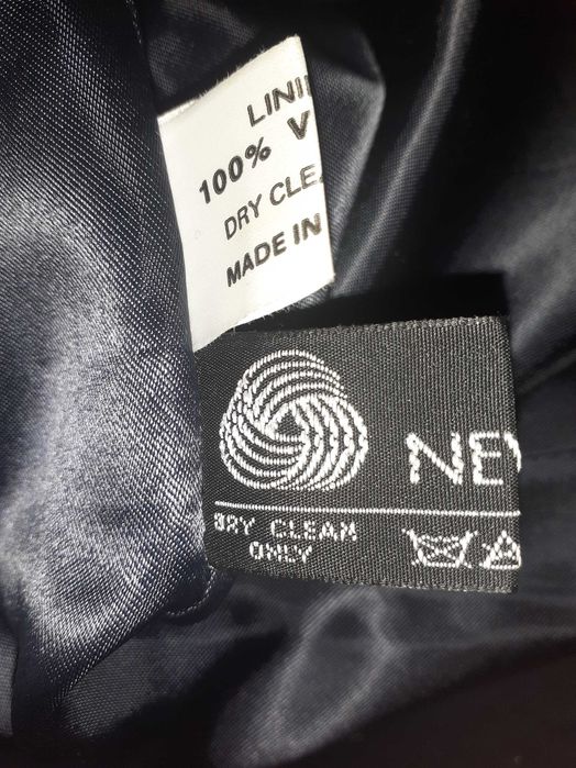 Gerrard płaszcz męski długi wełna-XL  XXL