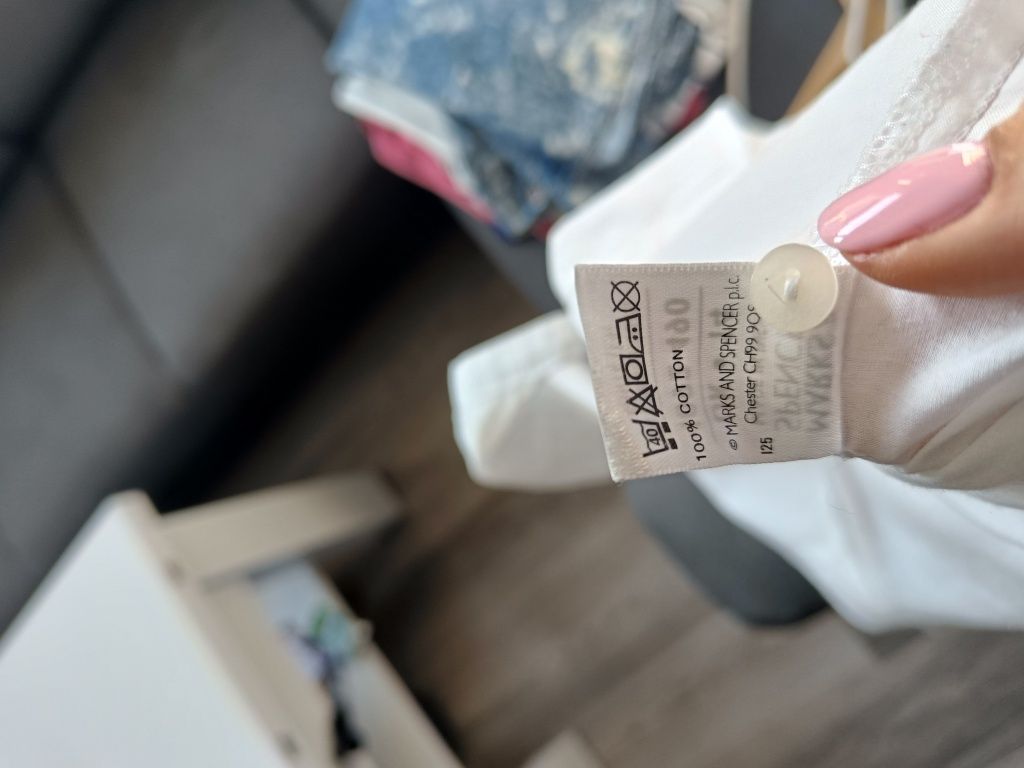 Biała koszula Marks&Spencer L/XL