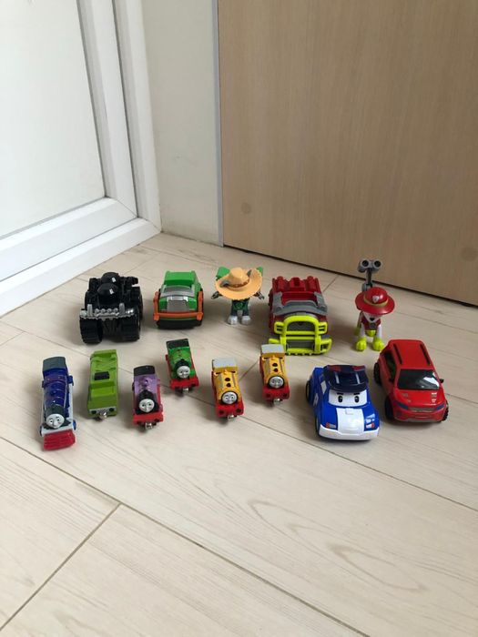 Паровозик/потяг Томас, Щенячий патруль, машинка Тобот