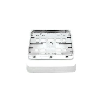 Ramka Tablicy Rejestracyjnej Chrom Motor 19X15Cm