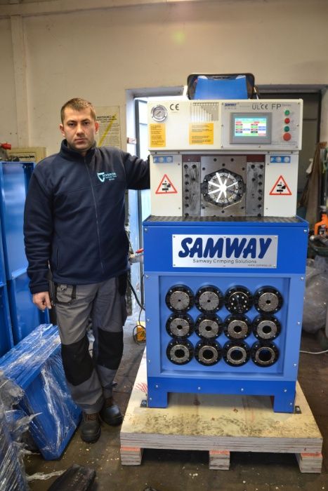 Zakuwarka do węży SAMWAY P32Q + szkolenie + transport + gwarancja