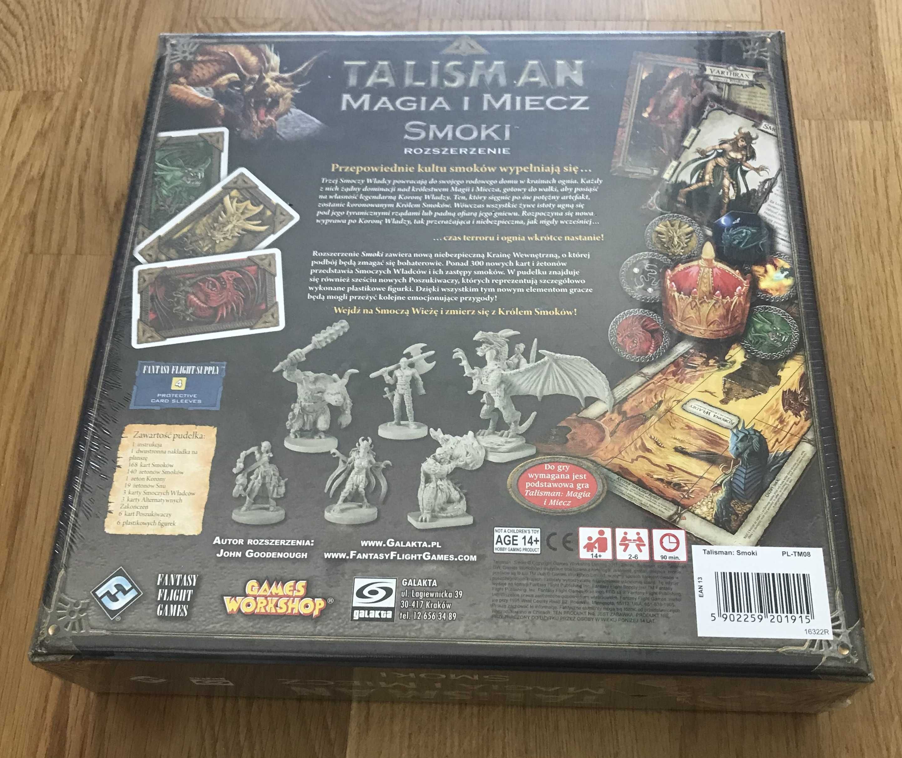 Talisman Magia i Miecz - SMOKI - nowe (w folii) - polska edycja