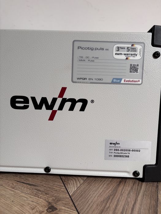 Spawarka EWM Picotig 200 DC – TIG / MMA / PULS / HF / IGBT stan ideany