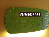 Lampa Minecraft Kinkiet Oświetlenie, Prezent dla Dzieci