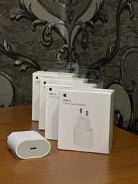 Комплект для швидкої зарядки apple iPhone/iPad, адаптер 20W + кабель