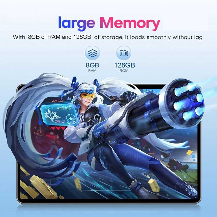 Потужний Планшет ULTRA TAB 8-256GB PRO / 12 ядер / 10.4"дюйм / 2-сім