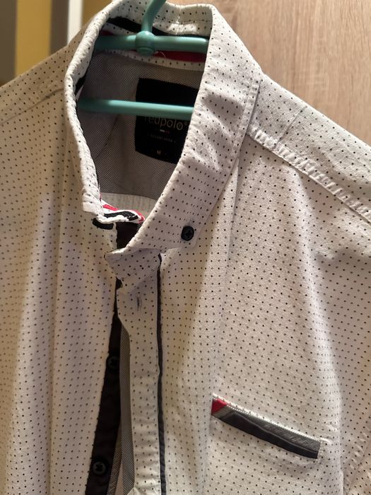 Koszula biala na krótki rekaw