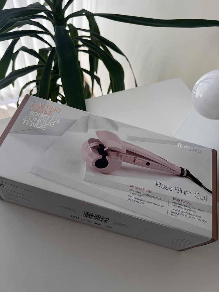 Babyliss Rose Blush Curl автоматичні щипці для кучерів