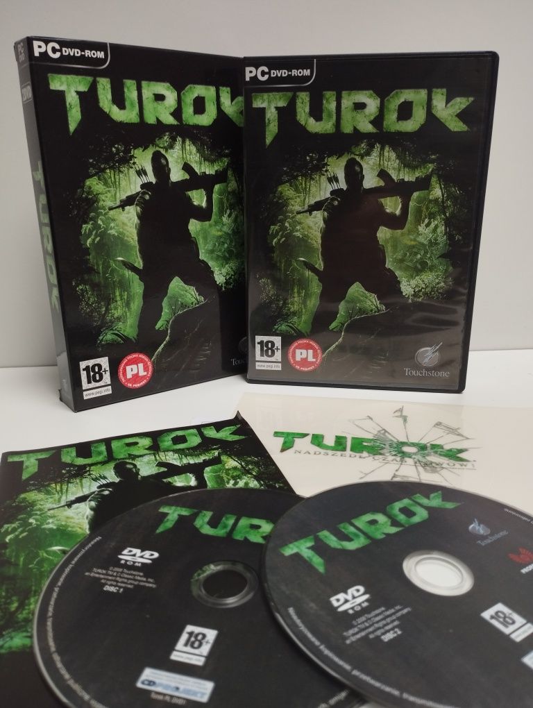 Gra PC Turok (naklejka)
