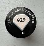 Lakier hybrydowy Semilac Barely Butter 929