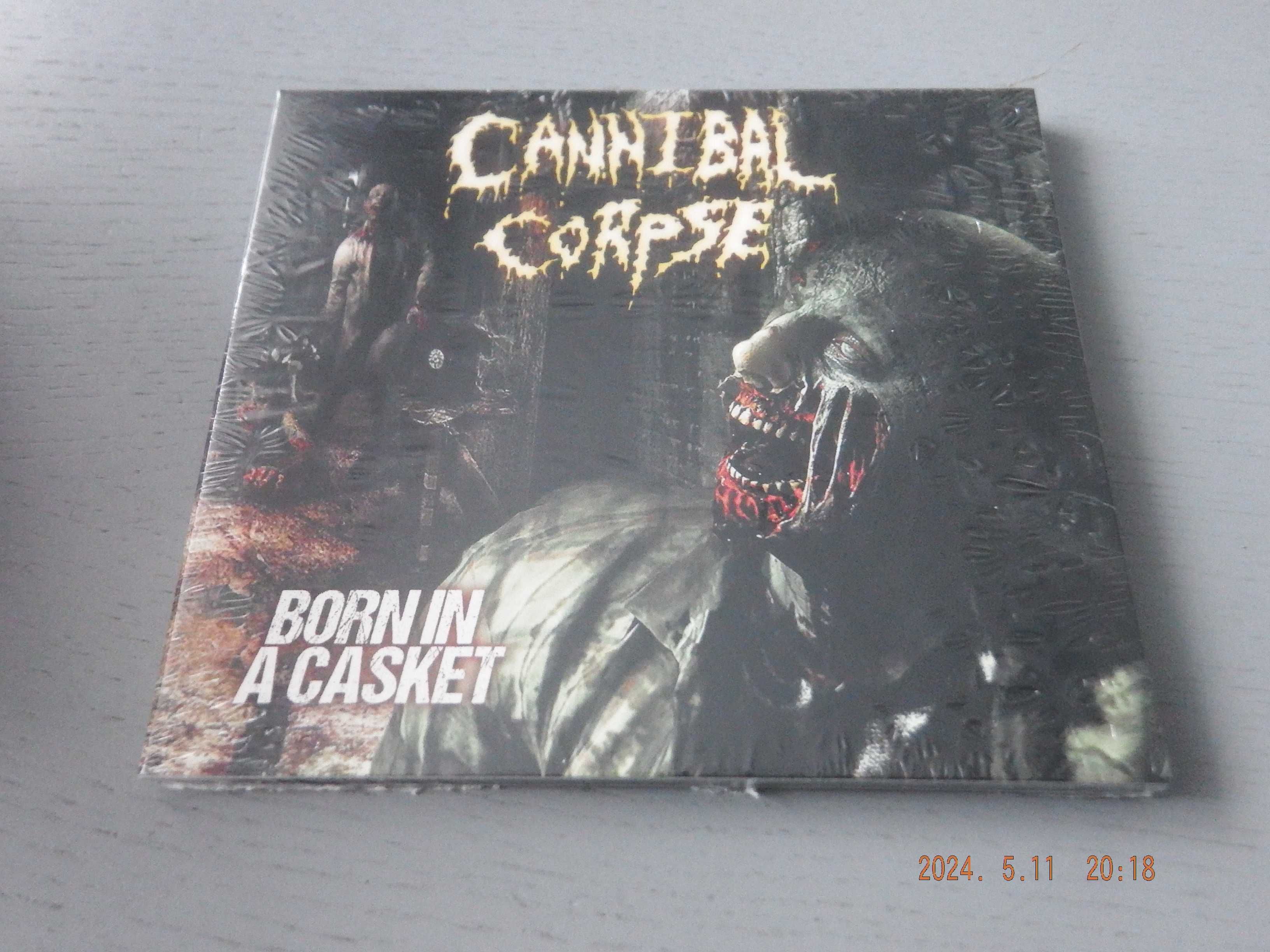 CANNIBAL CORPSE - Born in casket  digipack   unikat