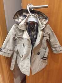 Casaco (trench-coat) Menina Zara 9/12meses
