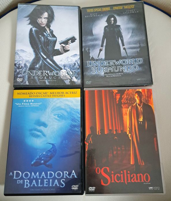 Filmes DVD originais novos e semi-novos