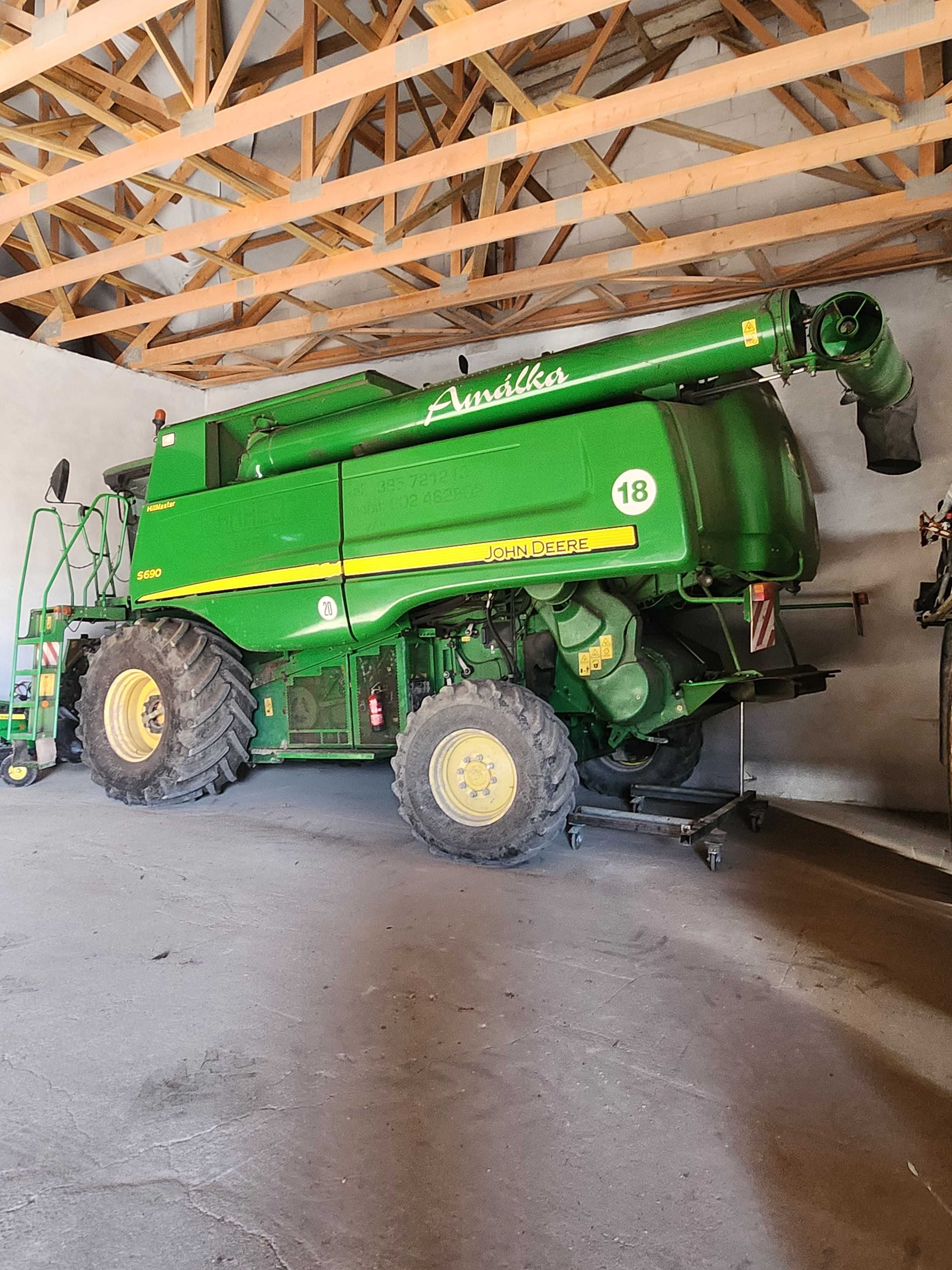John Deere S690 HM 4x4 2008r