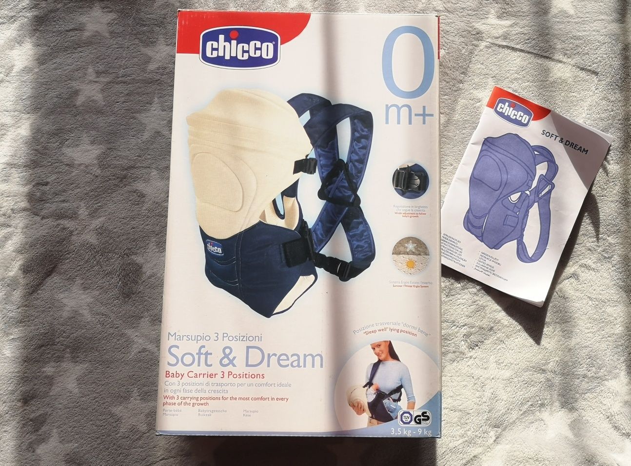 Nosidełko dla niemowląt Chicco Soft & Dream