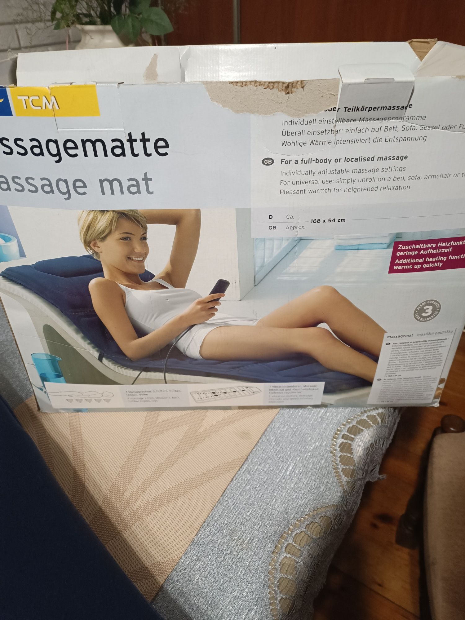 Materac masujący