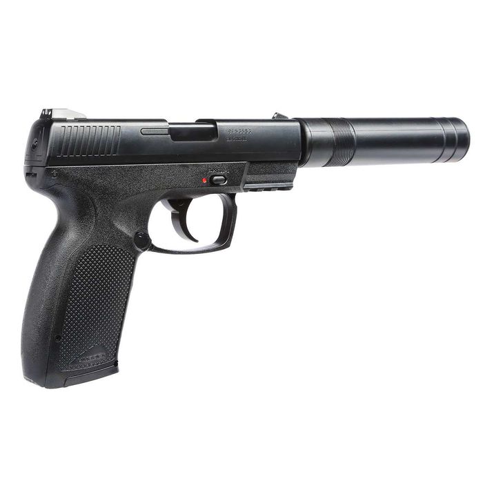 Airsoft Pistola com Silenciador(450fps)(CO2)(Nova)