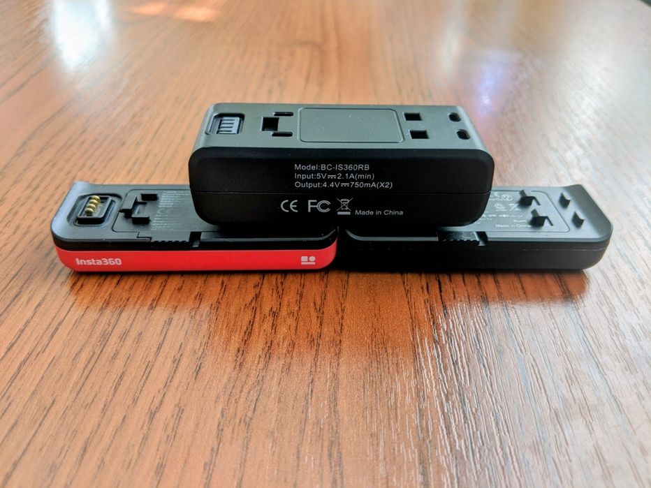 Акумуляторна база для Insta360, ONE R Twin Edition, 1-Inch Edition